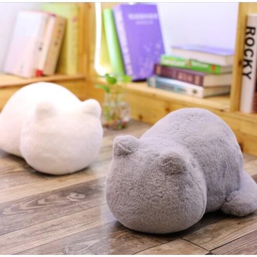 Cat plush toy cushions pillow Back Shadow Cat Filled stuffed animal pillow toys Kids Gift Home Decor for Christmas