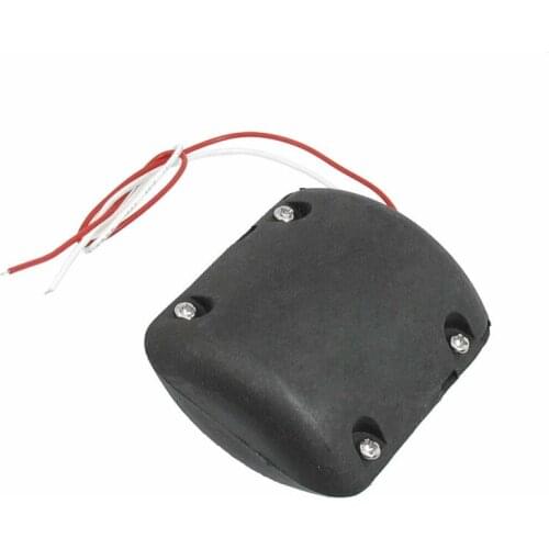 1pc Black Shell DC 12V 4200RPM Vibrating Vibration Motor for Massage Cushion Body Size 67 x 57 x 29mm/ 2.6" x 2.2" x 1.1"(L*W*T)