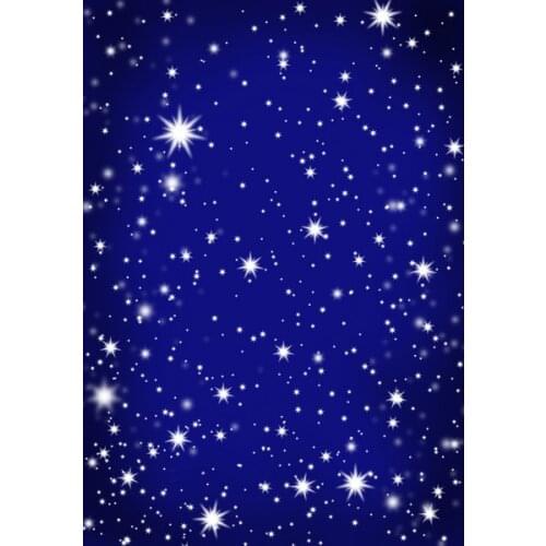 Royal blue stars backgrounds vinyl twinkling baby shower photographic backdrops photographer studio accessories photophone F-462