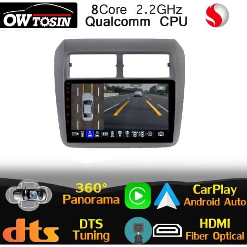Qualcomm 8Core Android Car Multimedia Player For Toyota Agya Wigo 2013-2019 360 Camera GPS Radio 4G LTE WiFi DTS HIFI DSP Auto