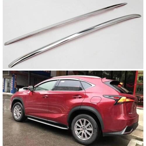 High Quality Aluminum Alloy Paste Installation Top Roof Rack Rail Luggage For Lexus NX200 NX200T NX300 NX300H 2015-2021