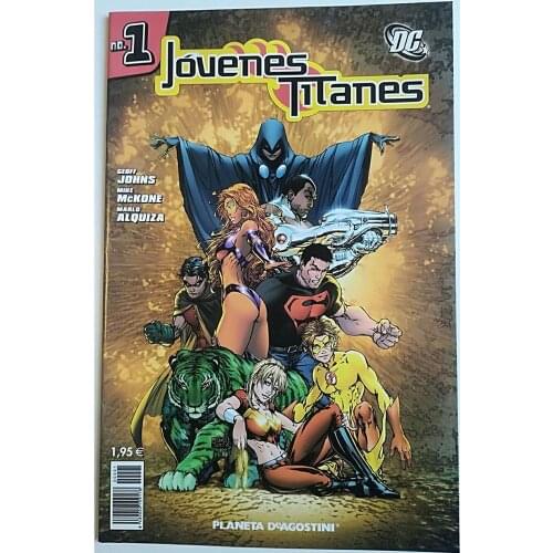 Young Titans VOL 4 N ° 1, DC COMICS, ED. PLANETA - 2005, 1ª Spanish edition, COMIC BOOK, author GEOFF JOHNS