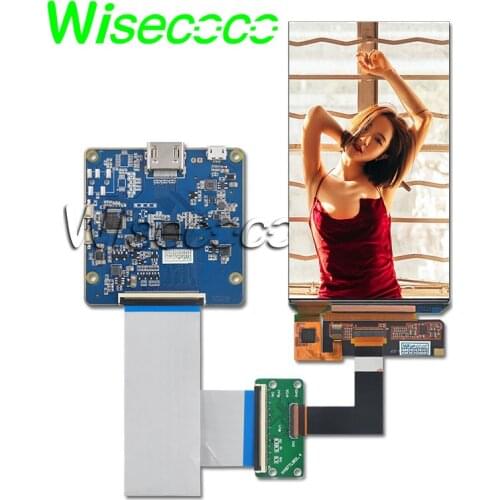 Wisecoco 5.0" inch 720*1280 OLED lcd screen display panel H497TLB01.4 with drive board On-Cell for mobile phone screen dot array