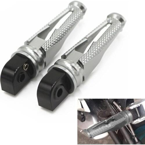 1 Pair Motorcycle Rear Footpegs Plate Foot Pegs for YZF R6 R1 R3 R15 R25 modified