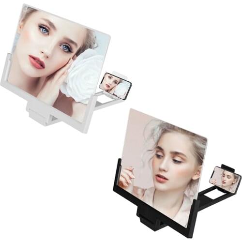 14 inch Mobile Phone Screen Amplifier Magnifying Stereoscopic Durable Glass Foldable Phone Bracket Tablet Holders