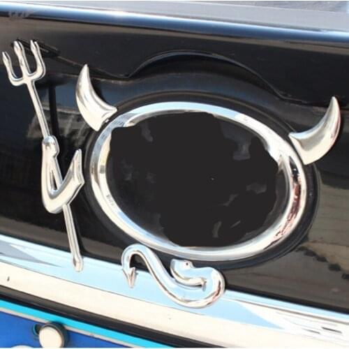 16cm x 6 3D Angel Little Devil car styling stickers for Mercedes-Benz all class BMW all series 1 2 3 4 5 6 7 X E F-series