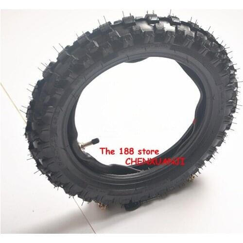 2.50-10 Rubber Tire & Inner Tube Inflatable Electric Scooter Tyre Set for Honda CRF50 XR50 for Yamaha PW50 APOLLO