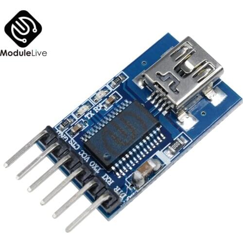 3.3V 5.5V FT232RL FTDI USB to TTL Serial RS232 Max232 Adapter Module for Arduino Mini Port Electronic PCB Board Download Module