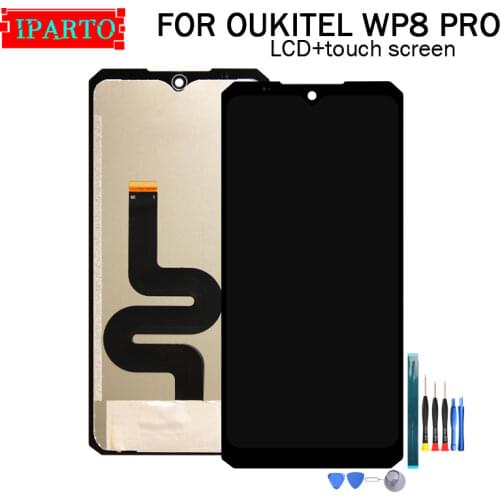6.49 inch OUKITEL WP8 PRO LCD Display+Touch Screen Digitizer Assembly 100% Original New LCD+Touch Digitizer for OUKITEL WP8 PRO