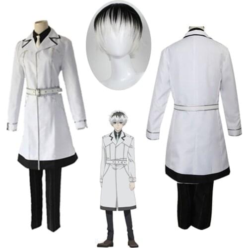 Anime Tokyo Ghoul Sasaki Haise Kaneki Ken Windbreaker Unisex Uniform Sasaki Haises Cosplay Costume For Men Women Party
