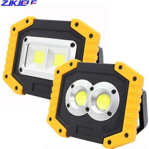 COB 30W 1500LM LED Work Light Rechargeable Portable Waterproof Flood Lights for Outdoor Hiking Camping Emergency Car Repairing