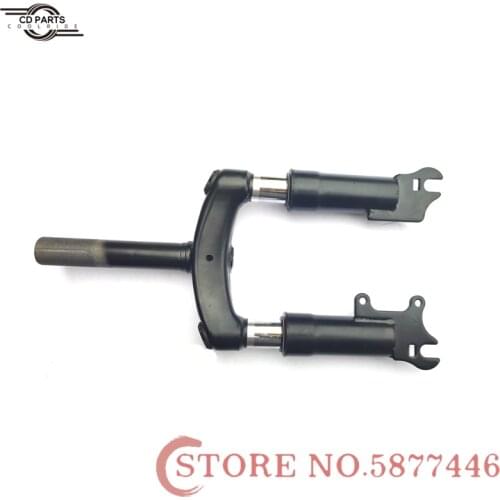 Coolride Hydraulic Front Fork of 10 Inch Electric Scooter Can Be Installed with Front Fixed Rod of Disc Brake