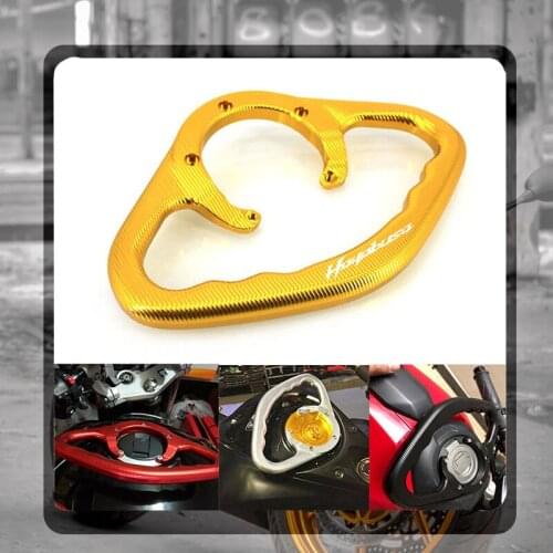 For SUZUKI HAYABUSA GSX1300R GSXR1300 2008-2013 Motorcycle CNC Passenger Handgrips Hand Grip Tank Grab Bar Handles Armrest