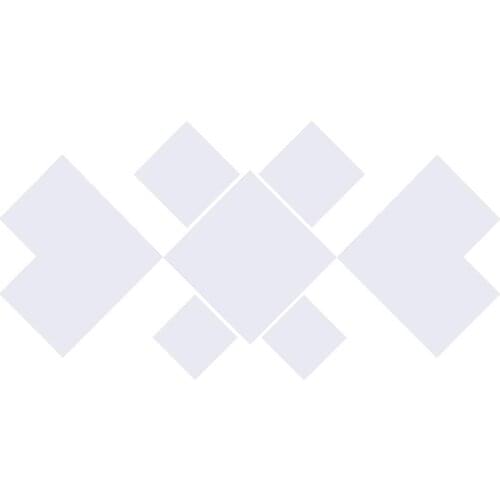 Art Diamond Mirror Wall Stickers Acrylic Rhombus Bath Tile Wall Mirror Decals Removable Free Stitching Home Bath Wall Decoration