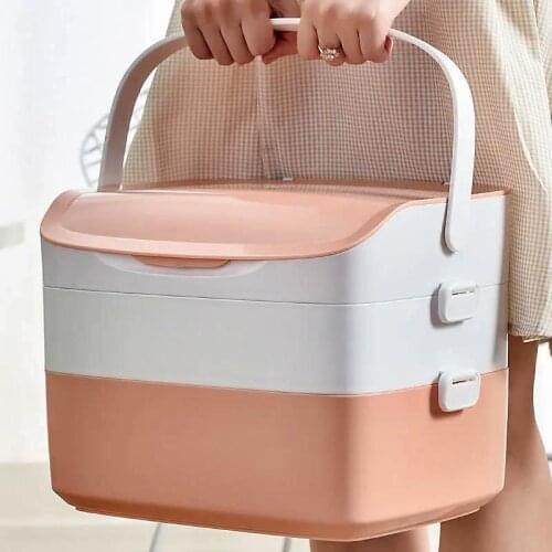 Pill box, multi-layer medicine box, family large-capacity storage box, household medical box, medicine storage box