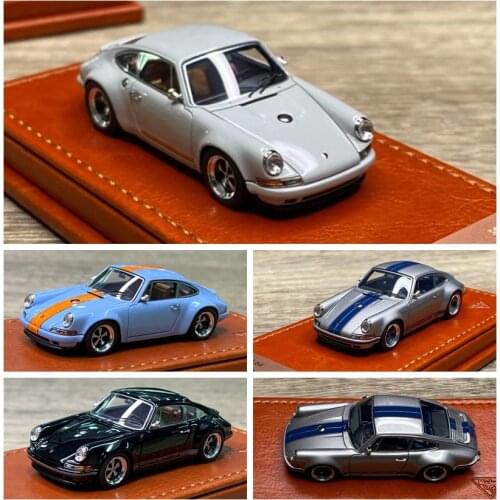 Make Up 1:64 MU Singer 911 964 Resin Model Car