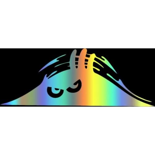 S51984# Various Sizes/Colors Car Stickers Vinyl Decal Angry Peeping Devil Eyes Motorcycle Decorative Accessories Creative