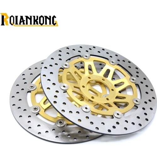 CNC Motorcycle Front Floating Brake Disc Rotor & Rear Brake Disc Rotor For Honda CB400 cb 400 1994 1995 1996 1997 1998