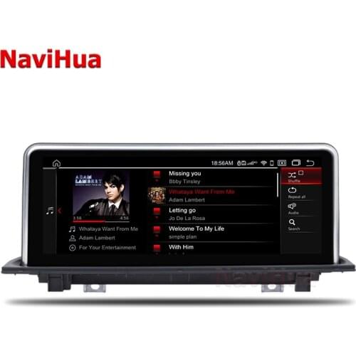 ID7 PX6 Android 9.0 GPS stereo audio navigation multimedia radio For BMW X1 F48 2016-2017 Car Multimedia System stereo monitor