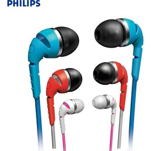 Original Philips SHO2200 earphone Pleasant To The Ear Type Headset Bass Run Motion General Purpose Music Small