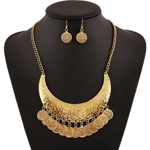 LZHLQ 2020 Fashion Trendy Necklace Sets Women Sweater Chain Necklaces Accessories Set