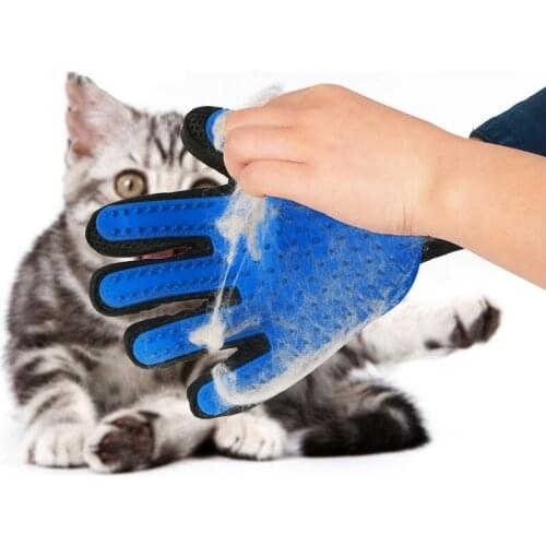 1pcs Cat Hair Removal Brush Glove Pet Dog Hair Brush Comb Glove For Pet Cleaning Massage Deshedding Dog Grooming Pet Supplies