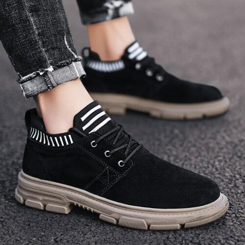 Casual Male Shoe Ocio Casual Leather Shoes For Men Mens Safety Zapatos Hombre Mens Loafers Sneakers Fashion Shose