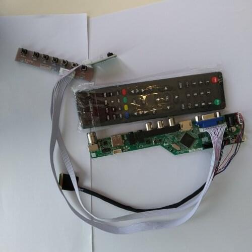 TV LED LCD AV VGA HDMI Controller Board display For CLAA156WA11A 15.6" 1366×768 panel monitor cards