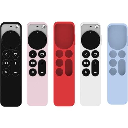 Shockproof Silicone Case Remote Protective Cover for Apple TV 4K 6Th 2021