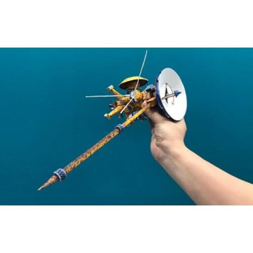 High quality Cassini Huygens mission, space satellite 3D Paper model kit