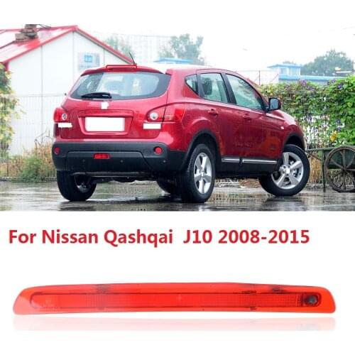 CAPQX For Nissan Qashqai J10 2008-2015 Rear Brake Light High Mount Stop Lamp Center Additional LED 3rd Third Brake Light