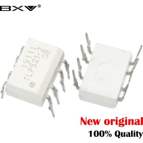 10piece) TLP521-2 P521-2 521-2 dual optocoupler transistor output DIP-8 original authentic