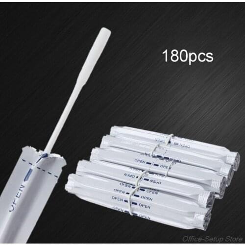 180Pcs/Box Double Head Cleaning Stick Wet Alcohol Cotton Swabs for IQOS LIL/LTN/HEETS/GLO Heater M17 21 Dropshipping