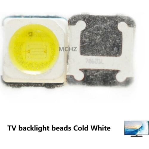 4000PCS Samsung 3228 2828 LED SMD TV Backlight 3V 1.5W 500ma LED Beads Cool White For Samsung SPBWH1320S1EVC1B1B Free Shipping