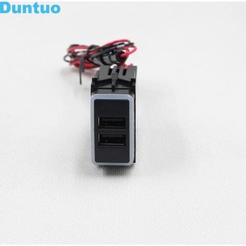 QC3.0 Quickcharge Car Charger Double USB Phone PDA DVR Adapter For Nissan