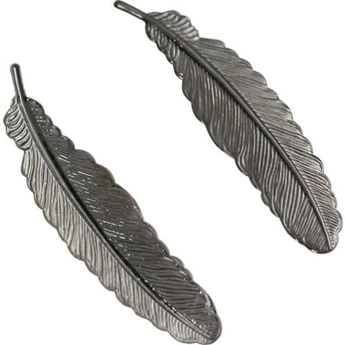 Beadsnice 50pcs/lot Brass Metal Feather Bookmark Personalized Book Mark Jewelry 27409