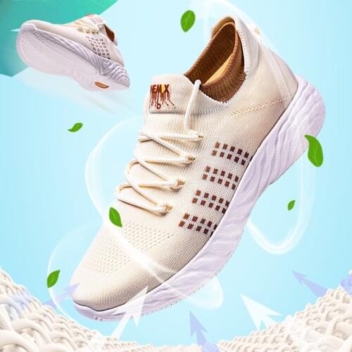 ONEMIX Men Sneakers Breathable Mesh Women Sports Shoes For Outdoor Summer Lace Up Training Athletic Black Walking Trekking Shoes