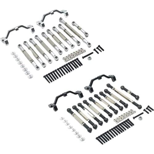 Metal Steering Link Rod Tie Rod for MN D90 D91 D96 FJ45 1/12 Monster Truck Buggy Car Hooby Model DIY