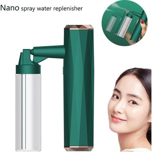 Nano Spray Face Steamer Beauty Moisturizer Devices Cleansing Skin Care Oxygen Injection Gun Face Lift Devices Office Travel Home