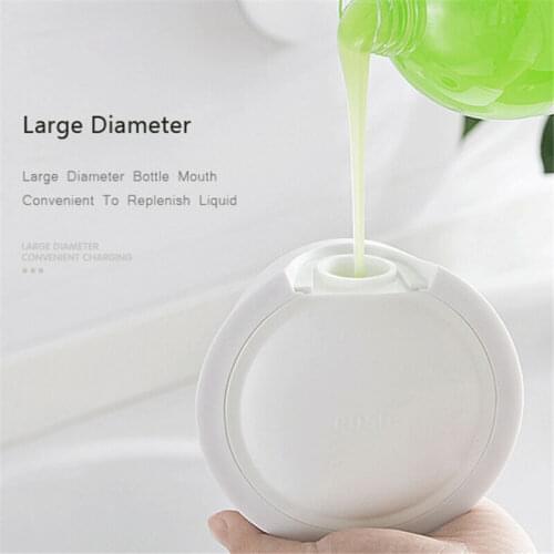 Wall Mount Soap Dispenser Bathroom Shower Lotion Shampoo Liquid Saop