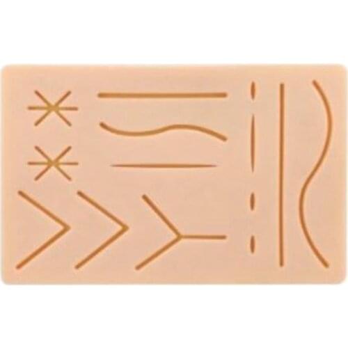 New Skin Suture Training Kit Pad Suture Training Kit Suture Pad Trauma Accessories for Practice and Training Use