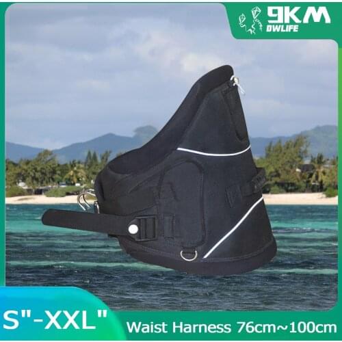High Qualit Kitesurfing Waist Harness 29in-39in for Outdoor Trainer Traction Kite Kiteboarding KITESURFING Equipment Accessories