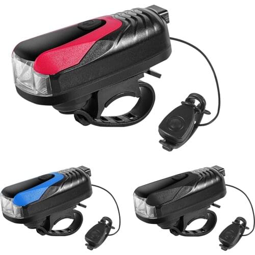 Bicycle Light Waterproof Car Light Bracket USB High-bright Bike Headlight With Data Cable Wire Control Speaker Bike Accessories