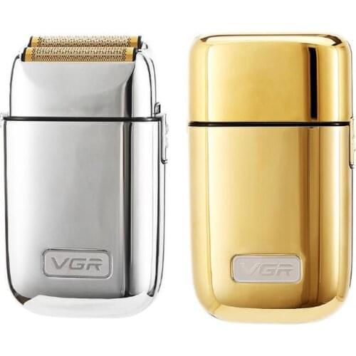 Vgr electric Shaver razor USB rechargeable Shaver reciprocating shaver mens shaver beard trimmer bald head metal body