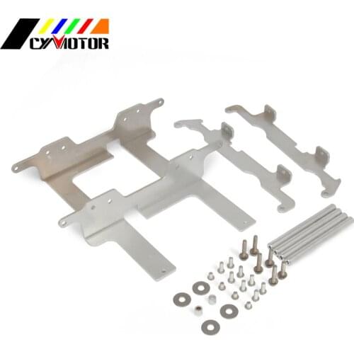 Motorcycle Water Box Cooling Radiator Cover Guard Bracket For HONDA CRF250X CRF250R CRF 250 R X 250R 250X 04 05 06 07 08 09-16