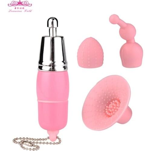 3in Female Masturbator Nipple Massager G spot Vibrator for Women Clitoris Stimulation Sucker Vibrator Erotic sex toys for Women