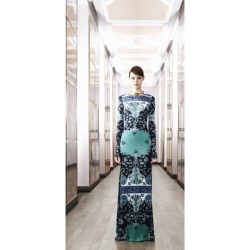 Women Dress Real New Freeshipping Silk None Fashion Elegant 2017 Ultra Long One-piece Dress Knitted Elastic Over-the-knee Design