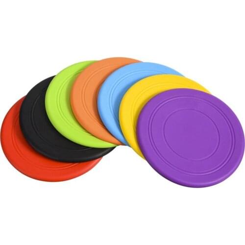 1 Pcs Pet Dog Toy Outdoor Dog Game Flying Discs Training Toy Interactive Puppy Flying Saucer Resistant Chew Toys Dogs Supplies