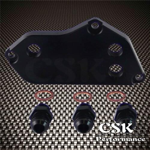 AN10 Oil Cooler Sandwich Adapter Fits For BMW 3 series F30 / F31 2012-2015