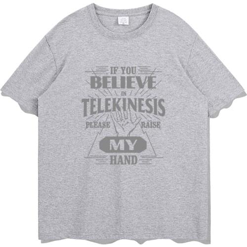 Tom Holland T-Shirt If You Believe Printed Tshirts Streetwear Letter Tshirt Oversized Summer Cotton Tops Tees